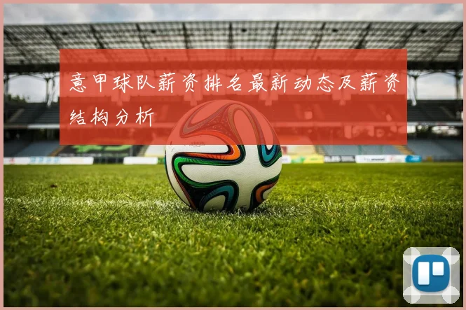 意甲球队薪资排名最新动态及薪资结构分析